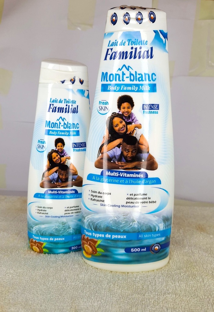 Lait Mont-Blanc Fresh à la Glycérine et à l'huile d'argan 500 ml